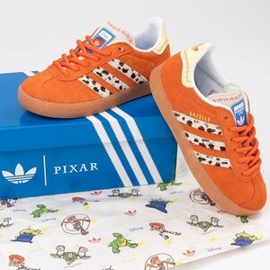 Adidas Disney Pixar Toy Story Gazelle Jessie Athletic Shoe - Big Kid